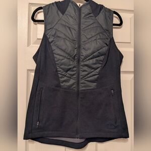 The North Face Vest Black Breathable Running Activewear Size M Flash Dry Zip Up